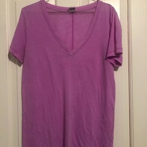Victoria's Secret PINK v-neck t-shirt, size L $12